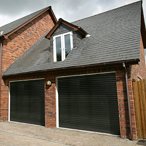 Roller shutter garage door 